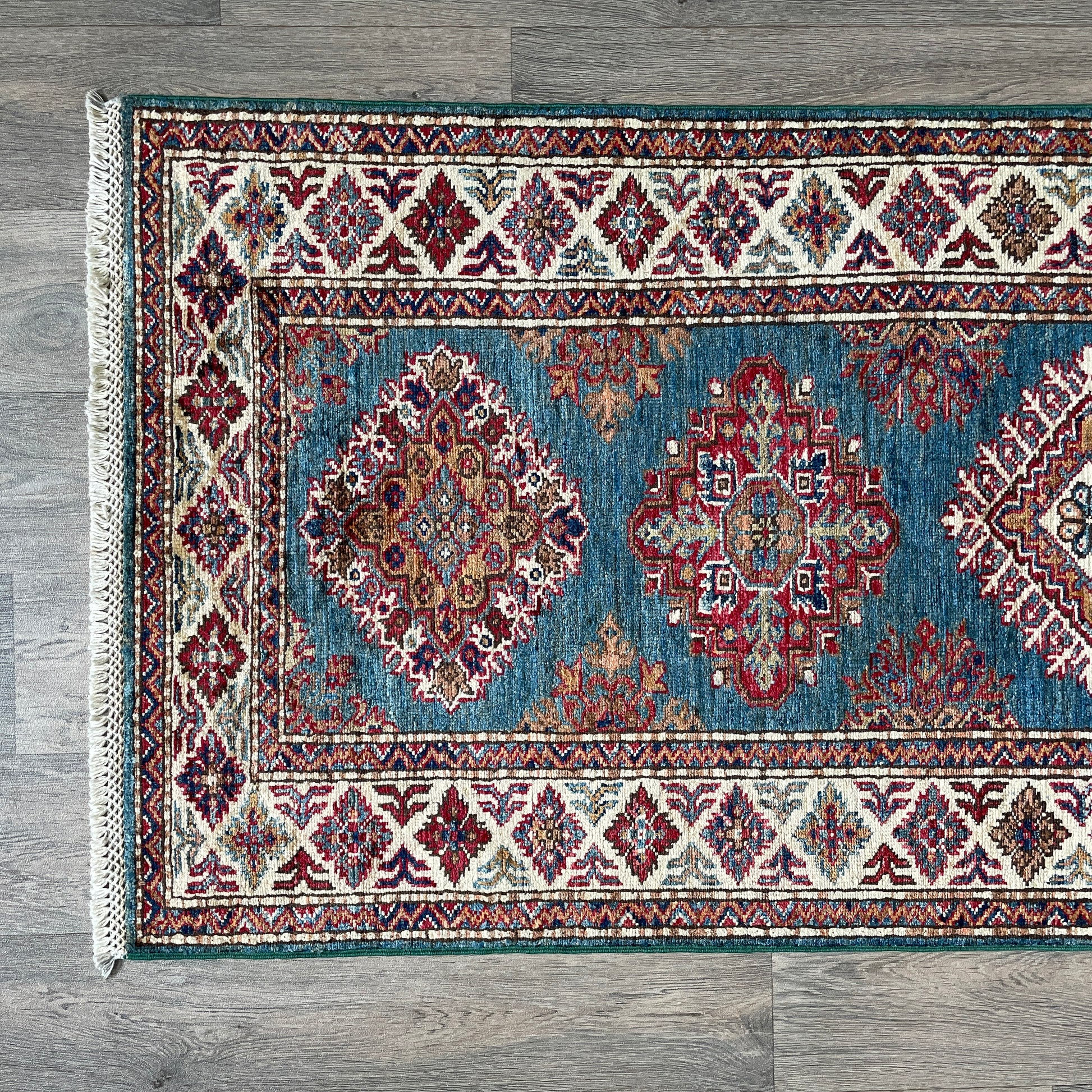 255 x 80 cm | Afghan Super Kazak Runner