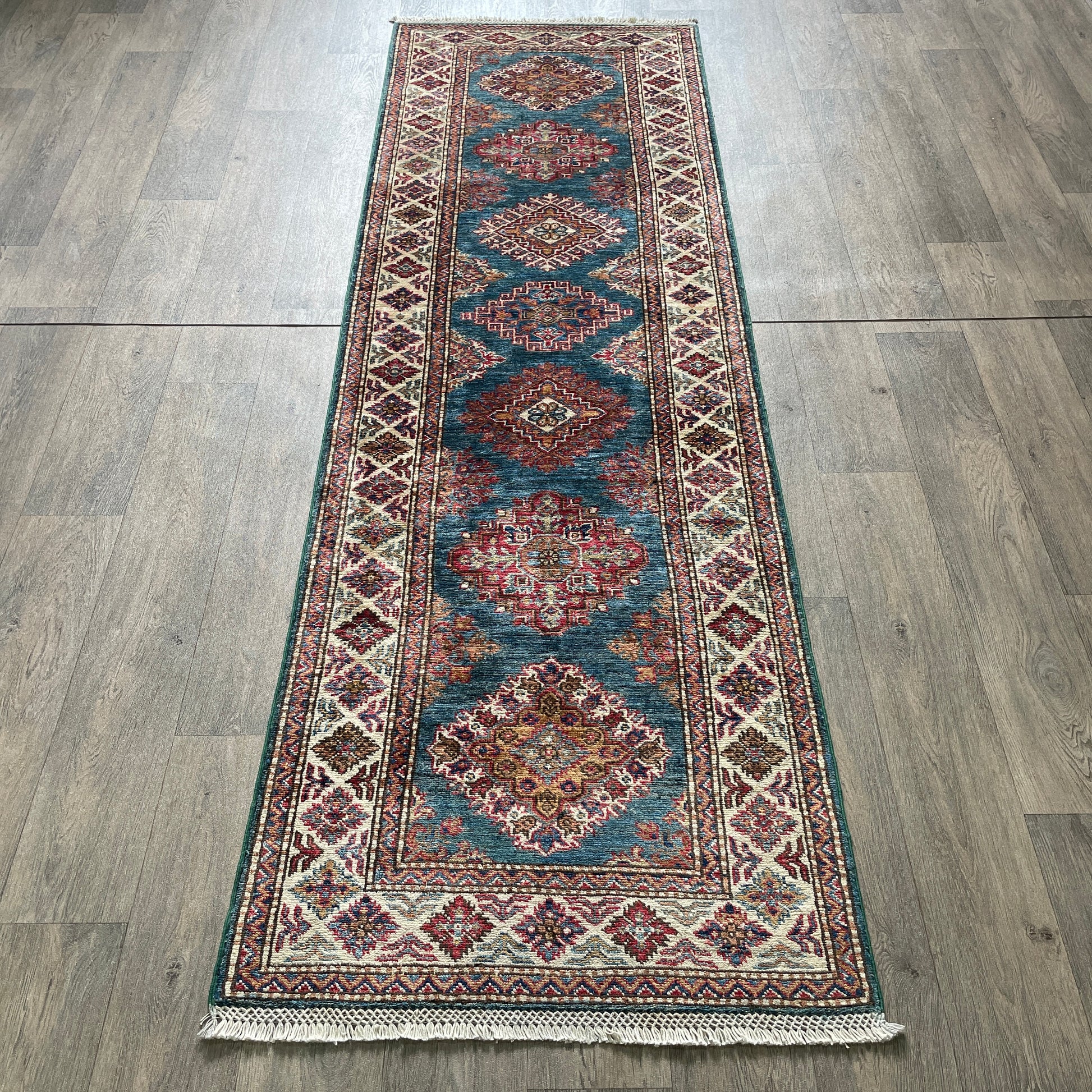 255 x 80 cm | Afghan Super Kazak Runner
