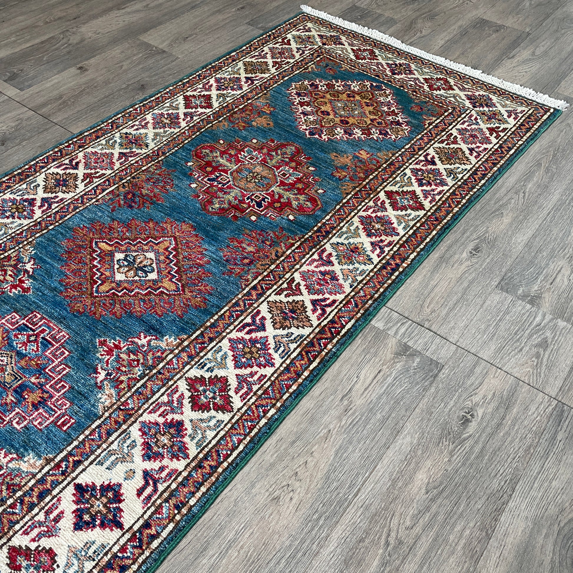 255 x 80 cm | Afghan Super Kazak Runner