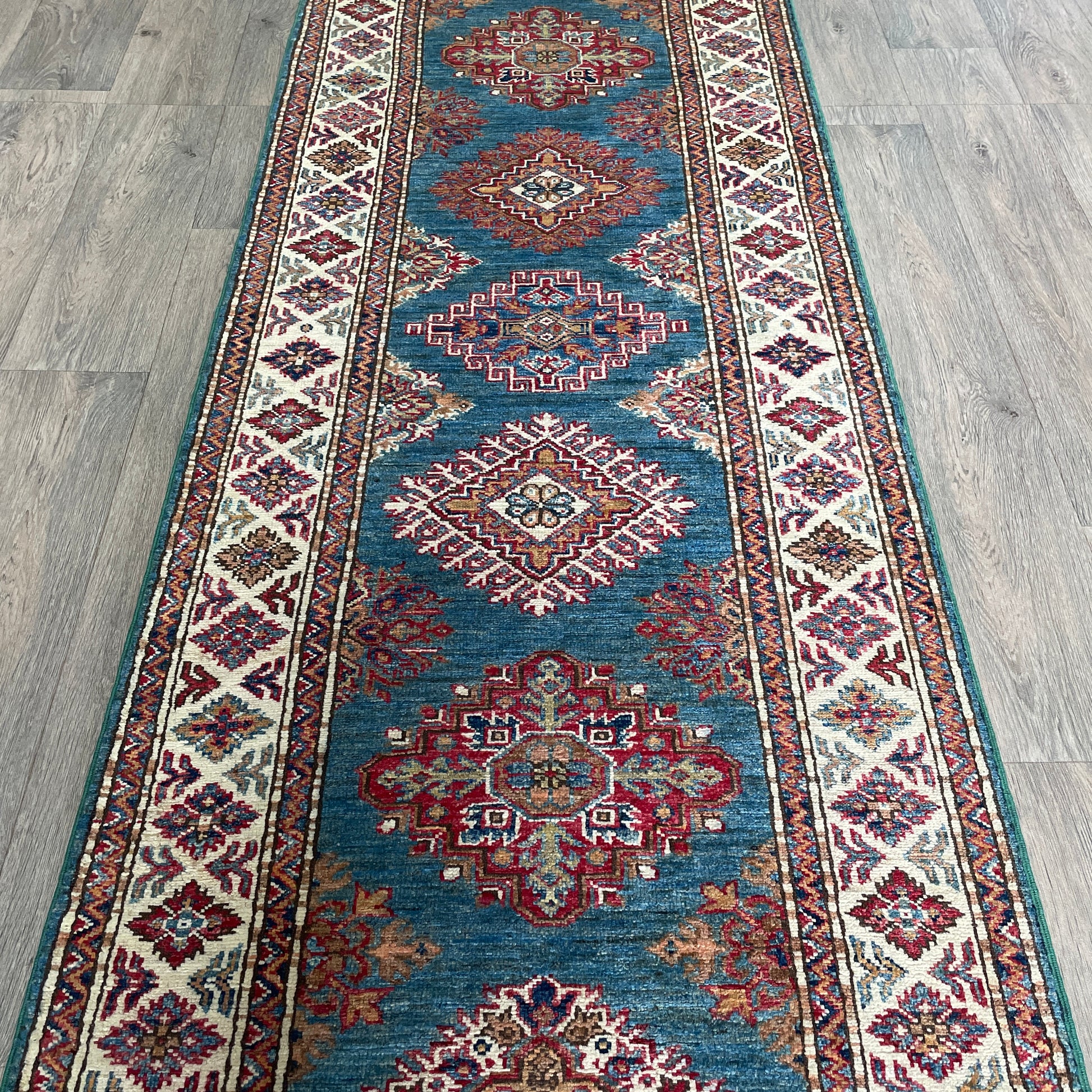 255 x 80 cm | Afghan Super Kazak Runner