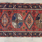 Caucasian Fine Soumak Kilim Runner
