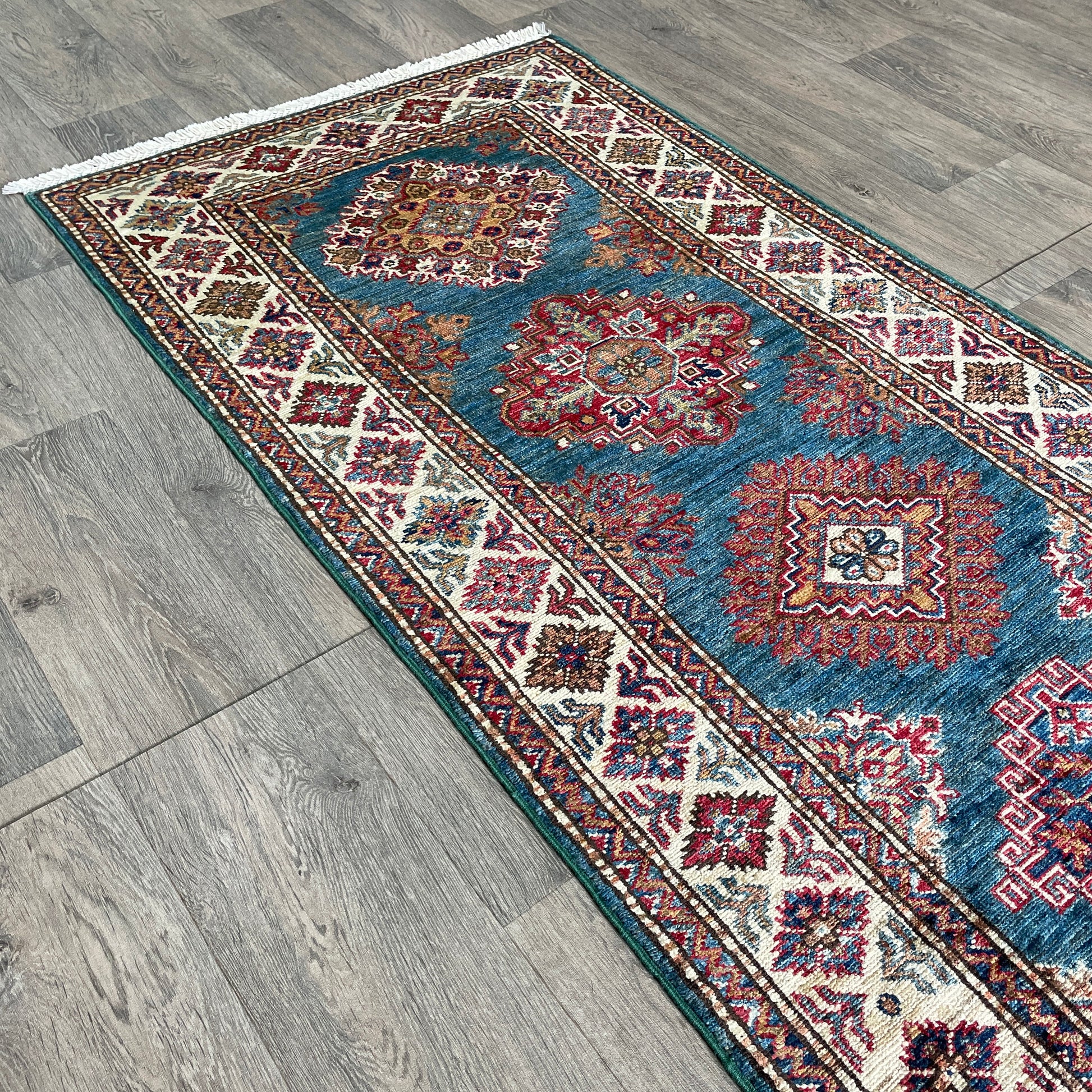 255 x 80 cm | Afghan Super Kazak Runner