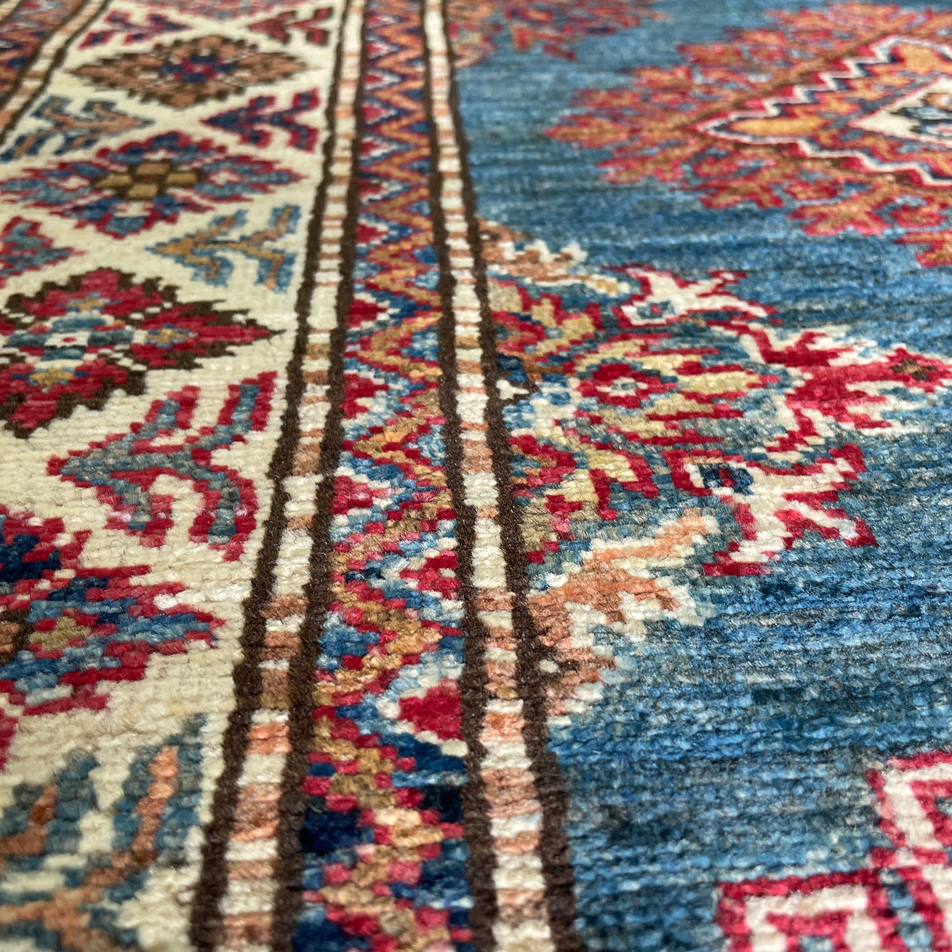 255 x 80 cm | Afghan Super Kazak Runner