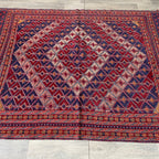 198 x 152 cm | Afghan Fine Mushwani Rug - Khorasan Rugs