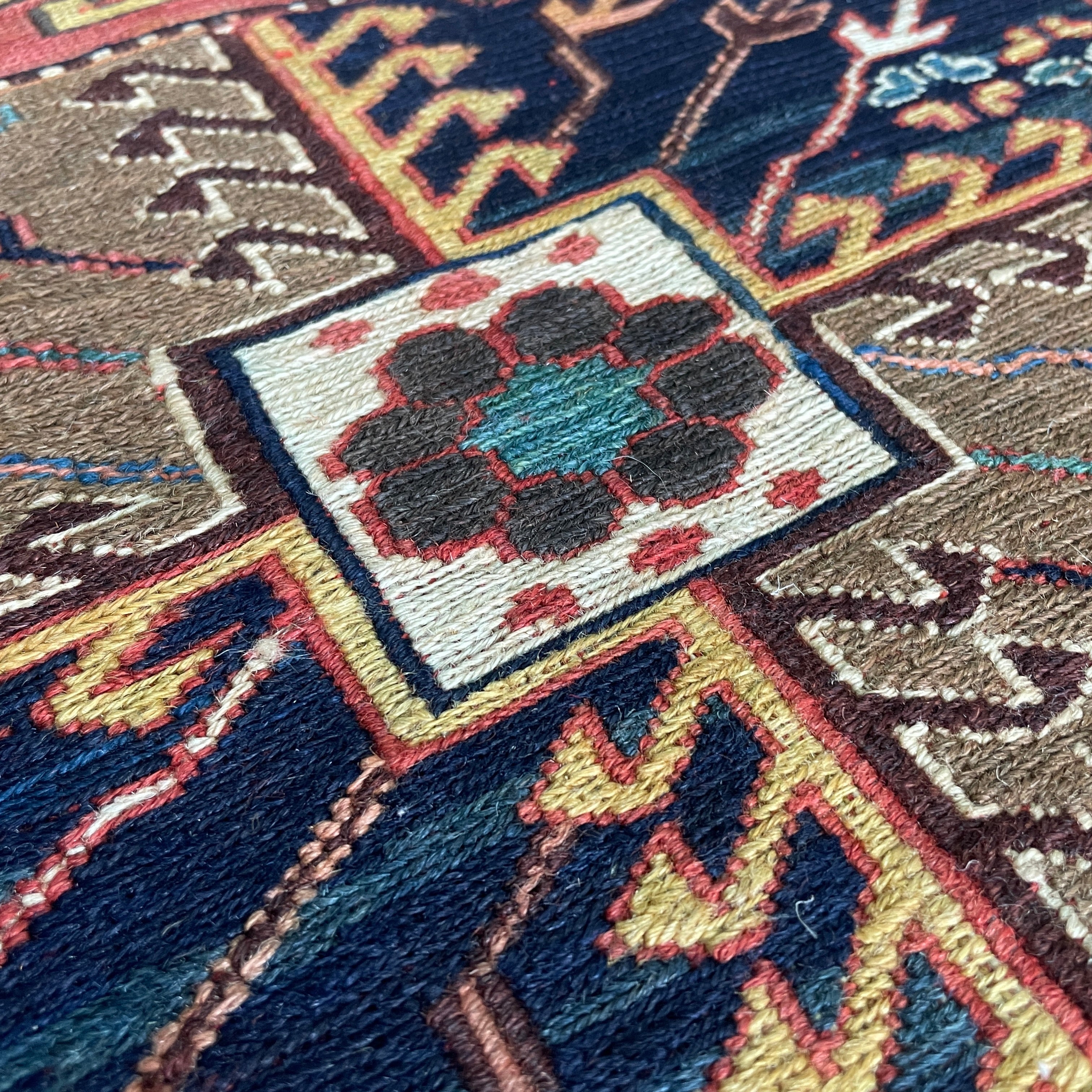 Caucasian Fine Soumak Kilim Runner