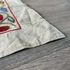 Afghan 'Sheberghan' Suzani Table Throw