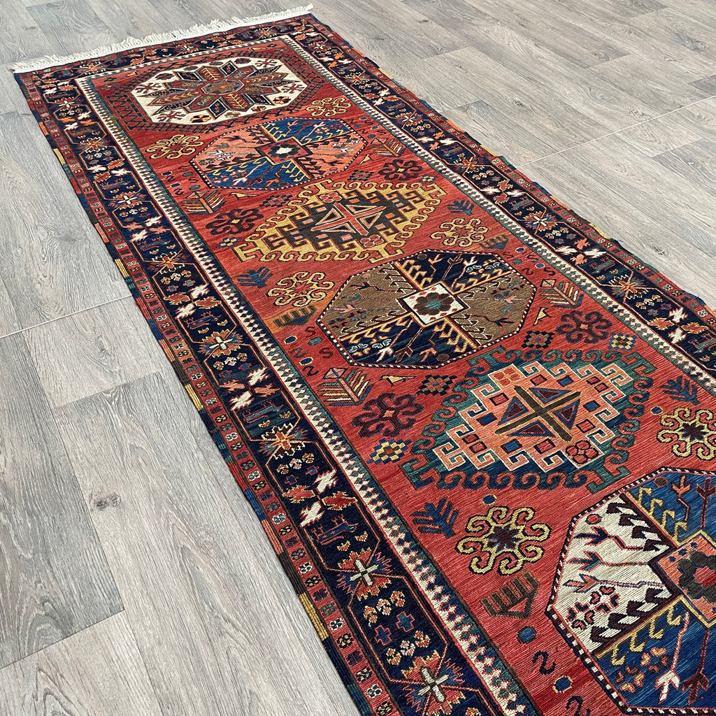 Caucasian Fine Soumak Kilim Runner