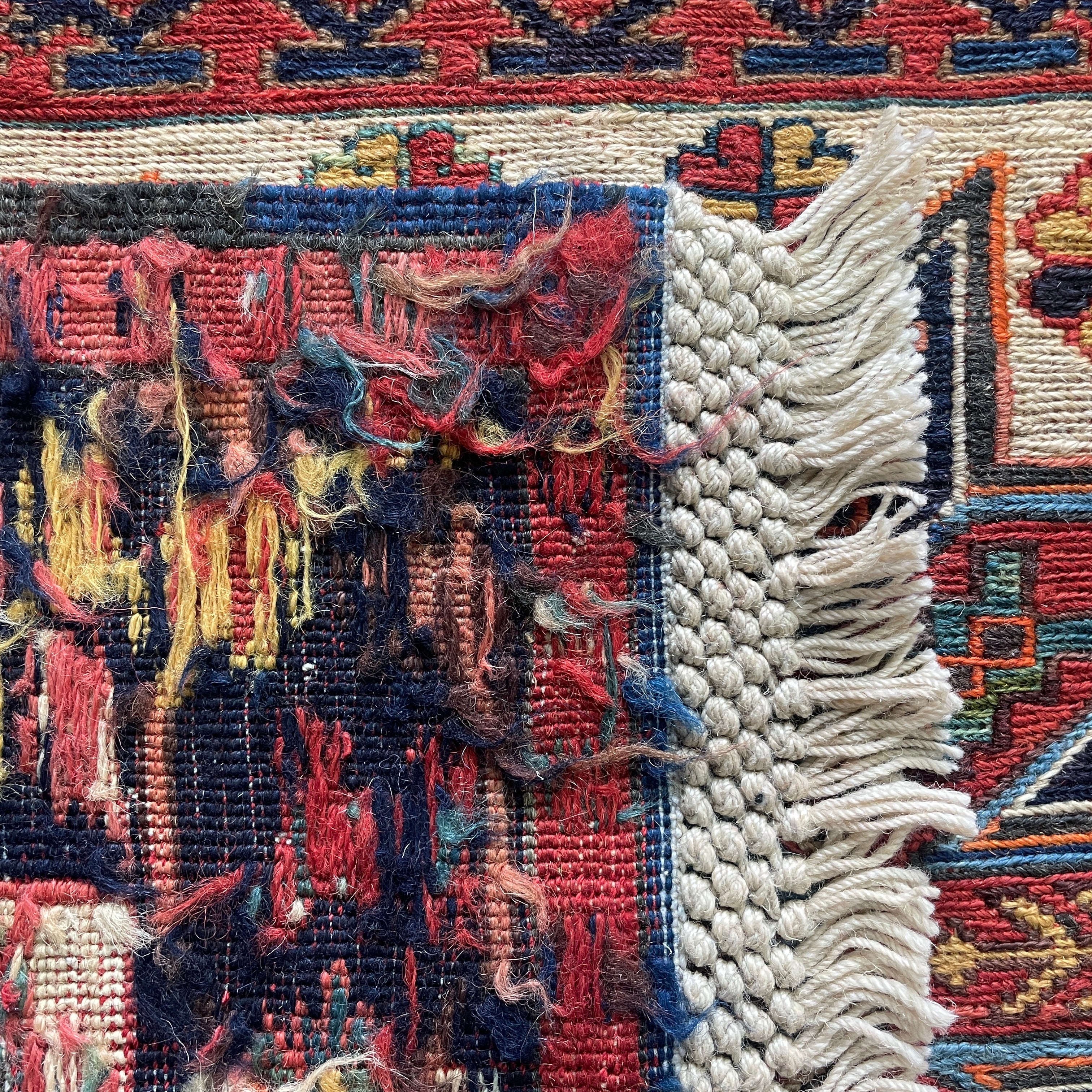 Caucasian Fine Soumak Kilim Runner