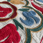 Afghan 'Sheberghan' Suzani Table Throw