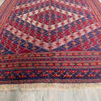 198 x 152 cm | Afghan Fine Mushwani Rug - Khorasan Rugs