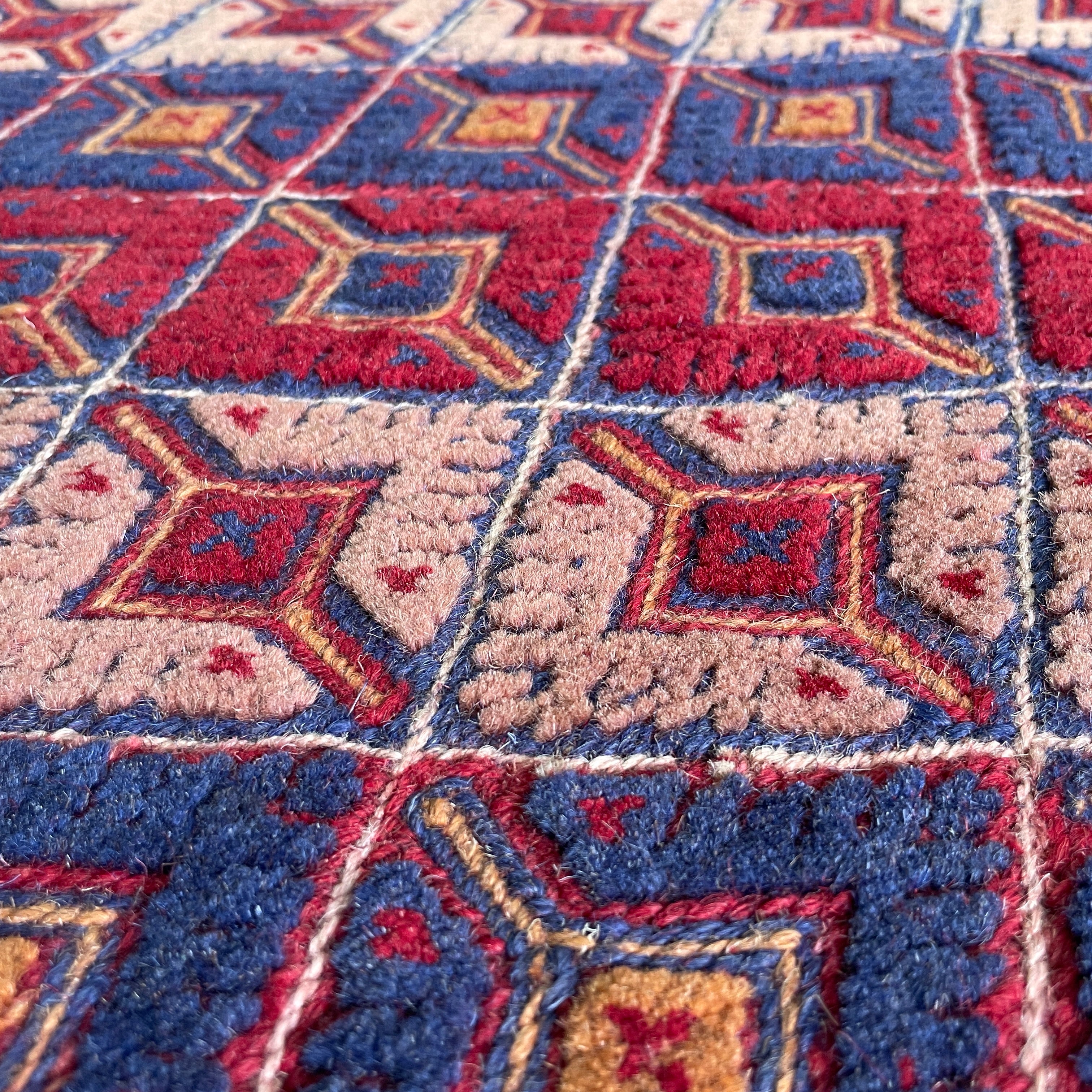 198 x 152 cm | Afghan Fine Mushwani Rug - Khorasan Rugs