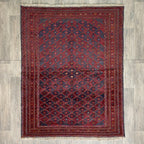 201 x 153 cm | Afghan Fine Mushwani Rug - Khorasan Rugs