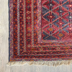 201 x 153 cm | Afghan Fine Mushwani Rug - Khorasan Rugs