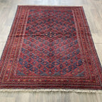 201 x 153 cm | Afghan Fine Mushwani Rug - Khorasan Rugs