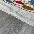 Afghan 'Sheberghan' Suzani Table Throw