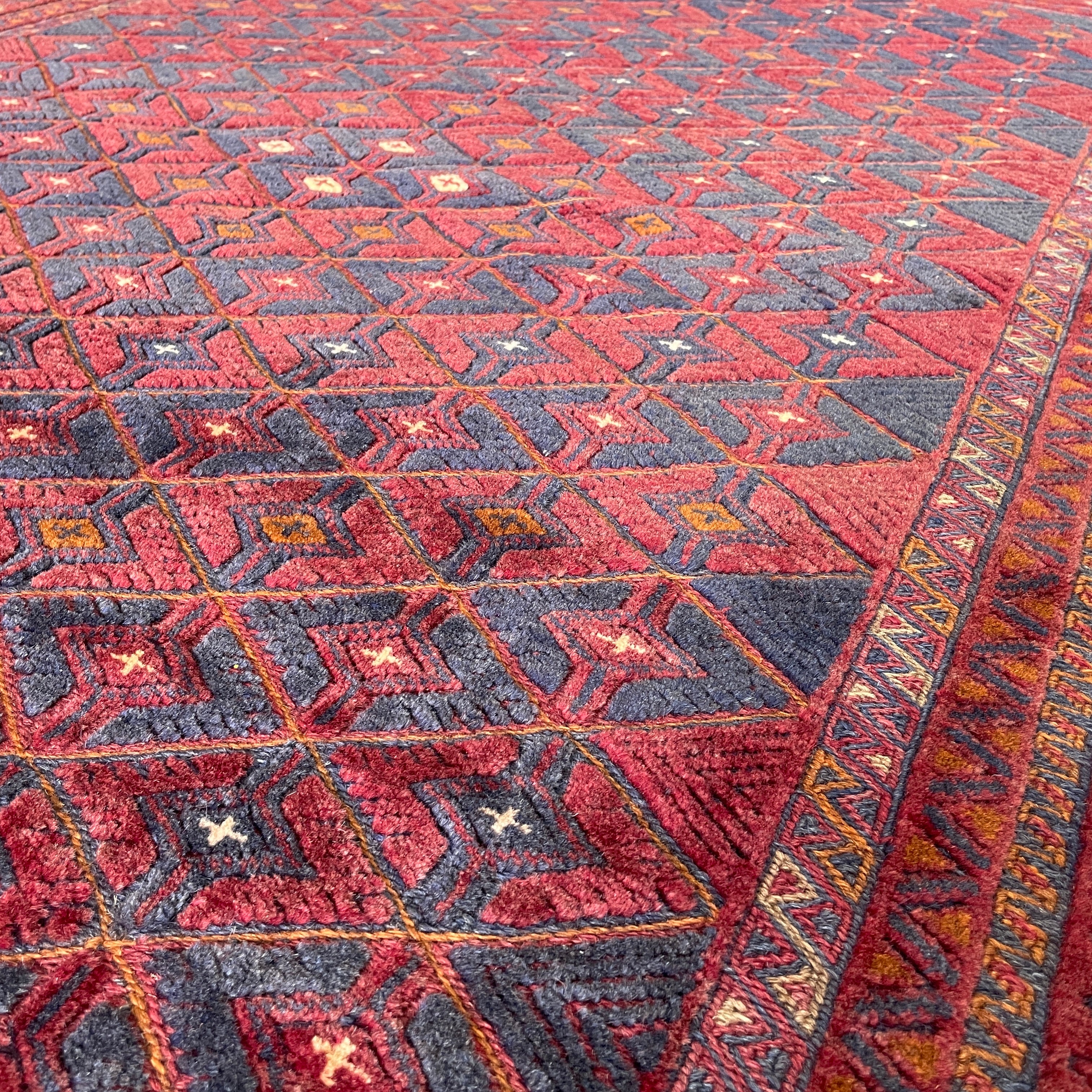 201 x 153 cm | Afghan Fine Mushwani Rug - Khorasan Rugs