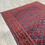 201 x 153 cm | Afghan Fine Mushwani Rug - Khorasan Rugs