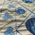 Uzbek 'Tashkent' Suzani Table Throw