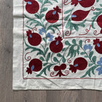 Uzbek 'Bokhara' Suzani Bed Throw