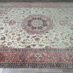 Old Persian Tabriz Rug c. 1960 (Silk)