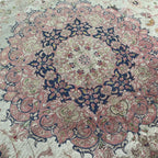 Old Persian Tabriz Rug c. 1960 (Silk)