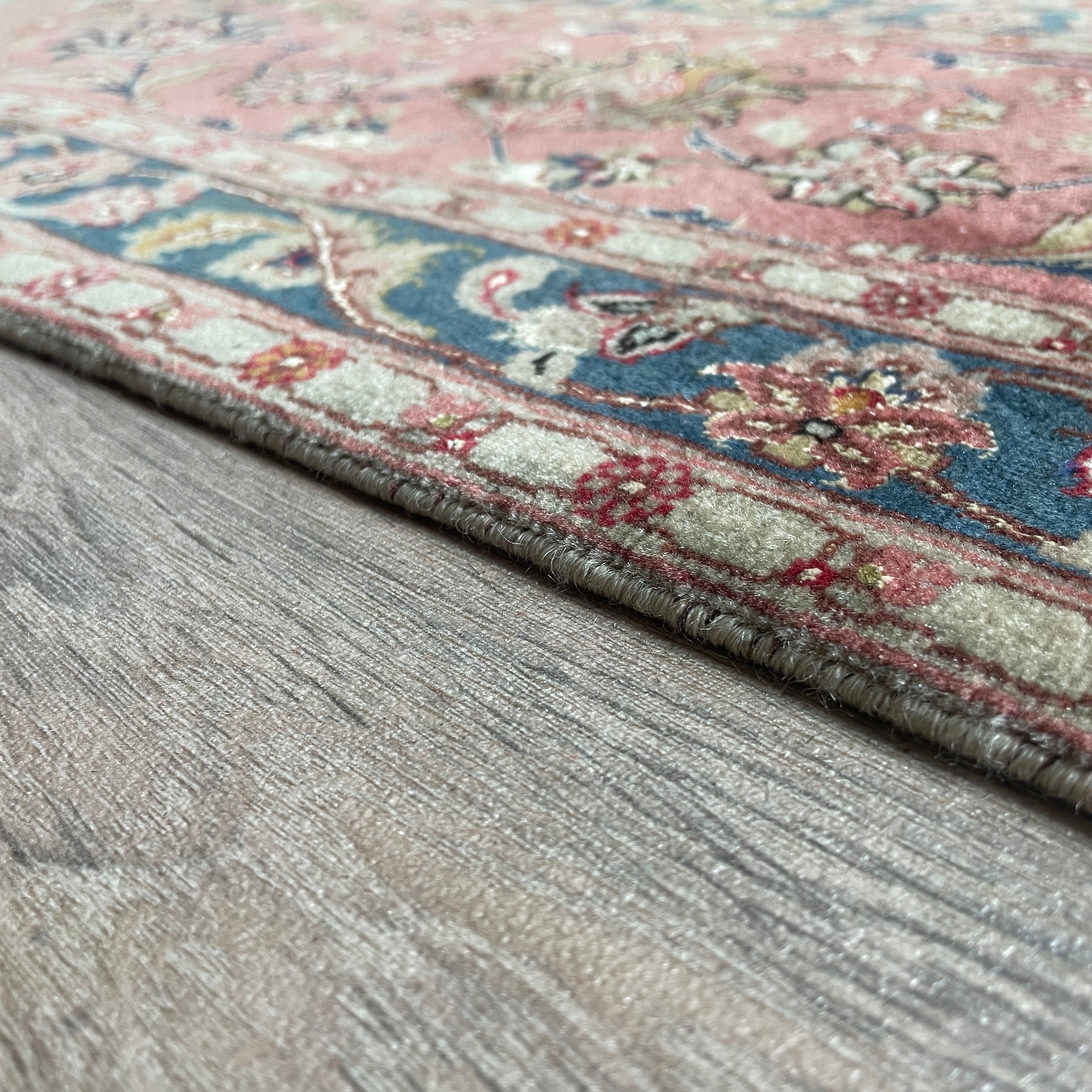 Old Persian Tabriz Rug c. 1960 (Silk)