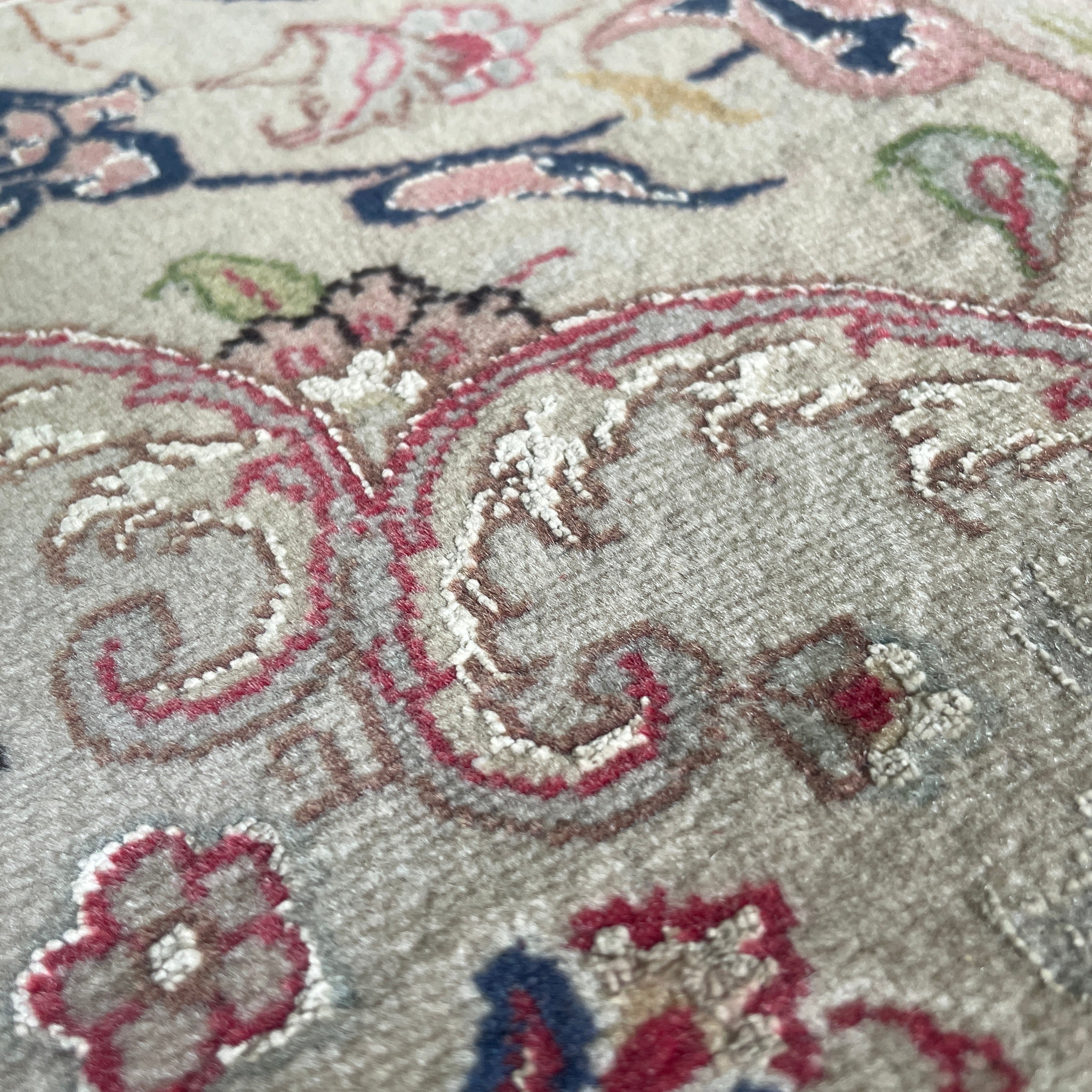 Old Persian Tabriz Rug c. 1960 (Silk)