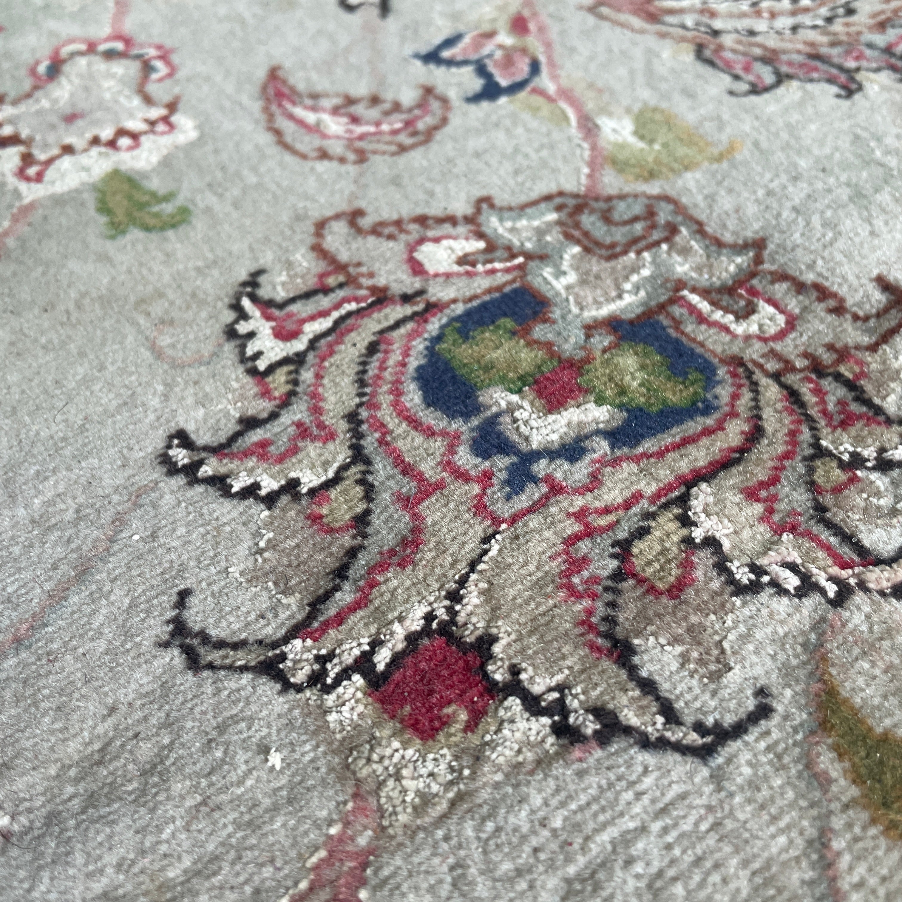 Old Persian Tabriz Rug c. 1960 (Silk)
