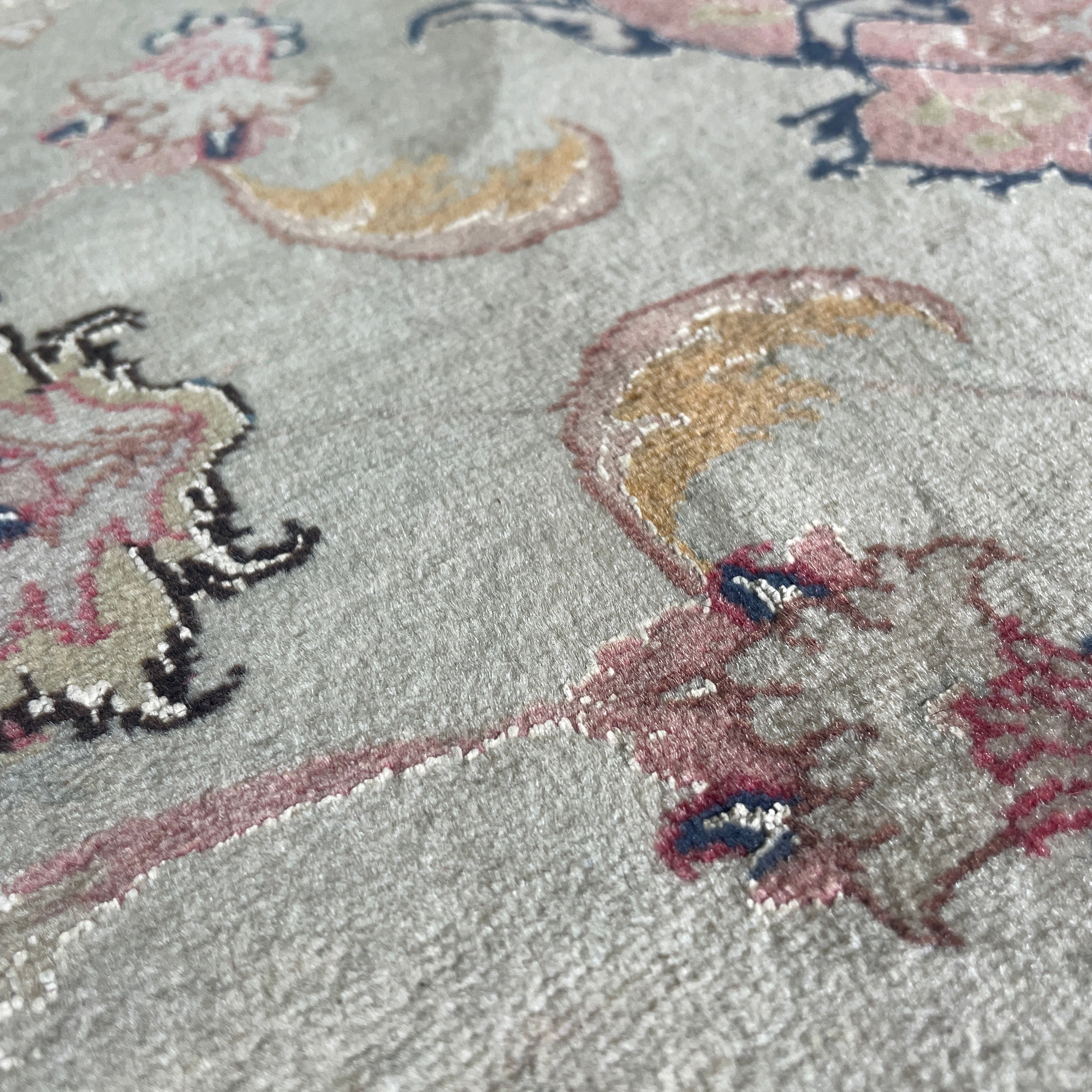 Old Persian Tabriz Rug c. 1960 (Silk)