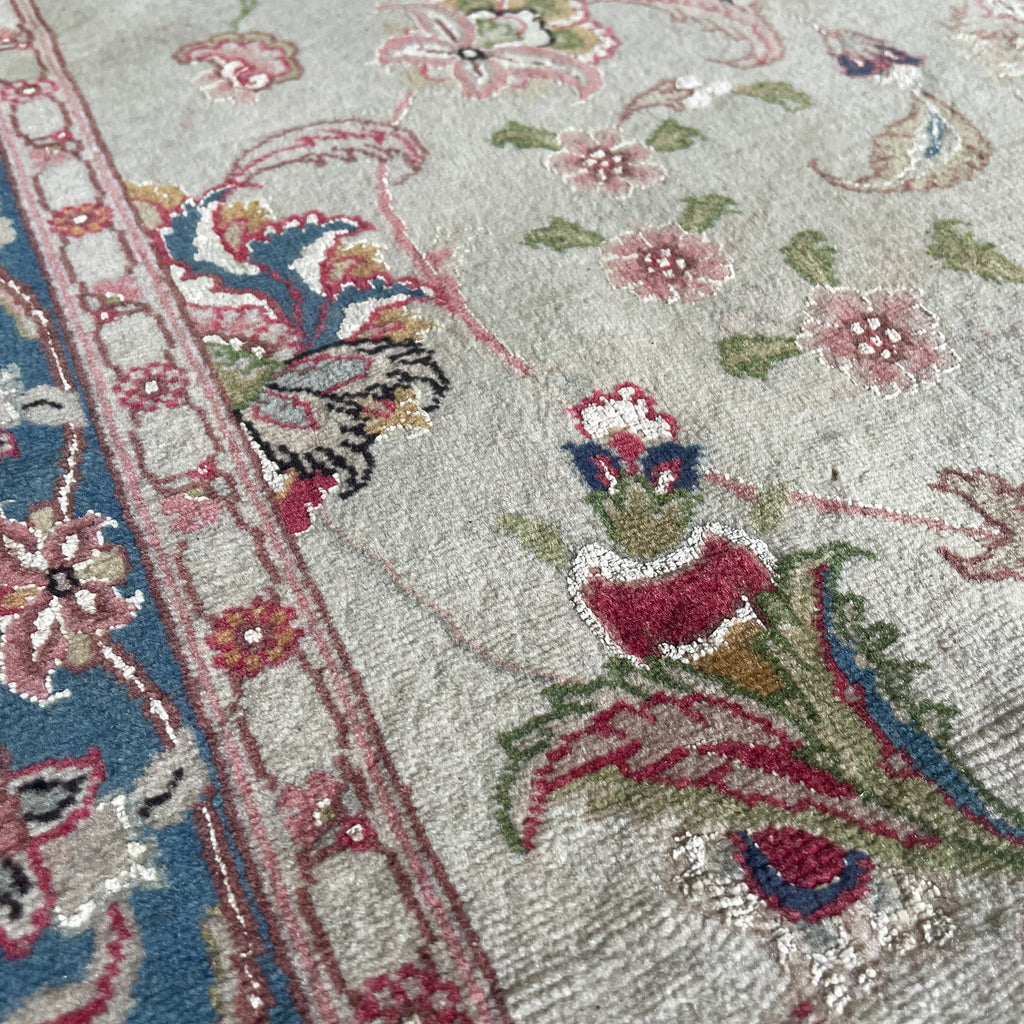 Old Persian Tabriz Rug c. 1960 (Silk)