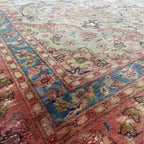 Old Persian Tabriz Rug c. 1960 (Silk)