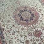 Old Persian Tabriz Rug c. 1960 (Silk)