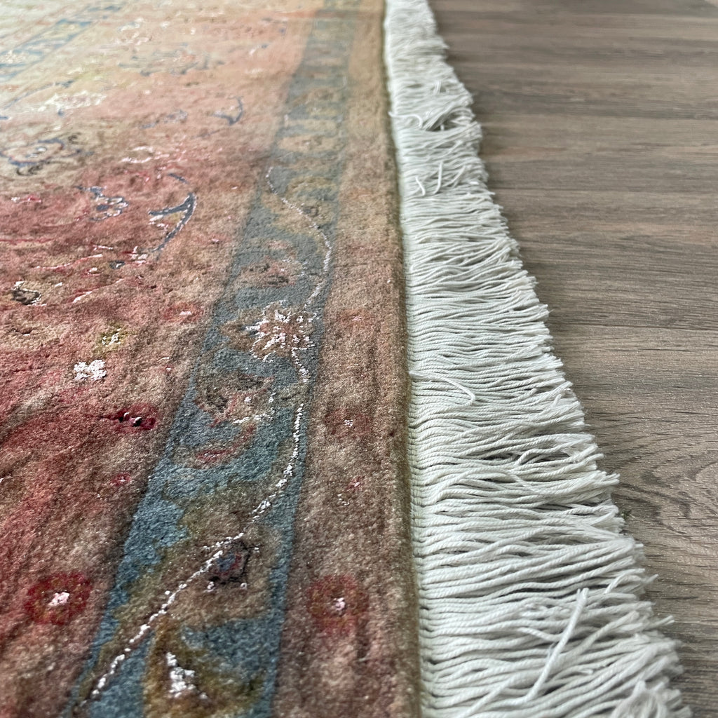 Old Persian Tabriz Rug c. 1960 (Silk)