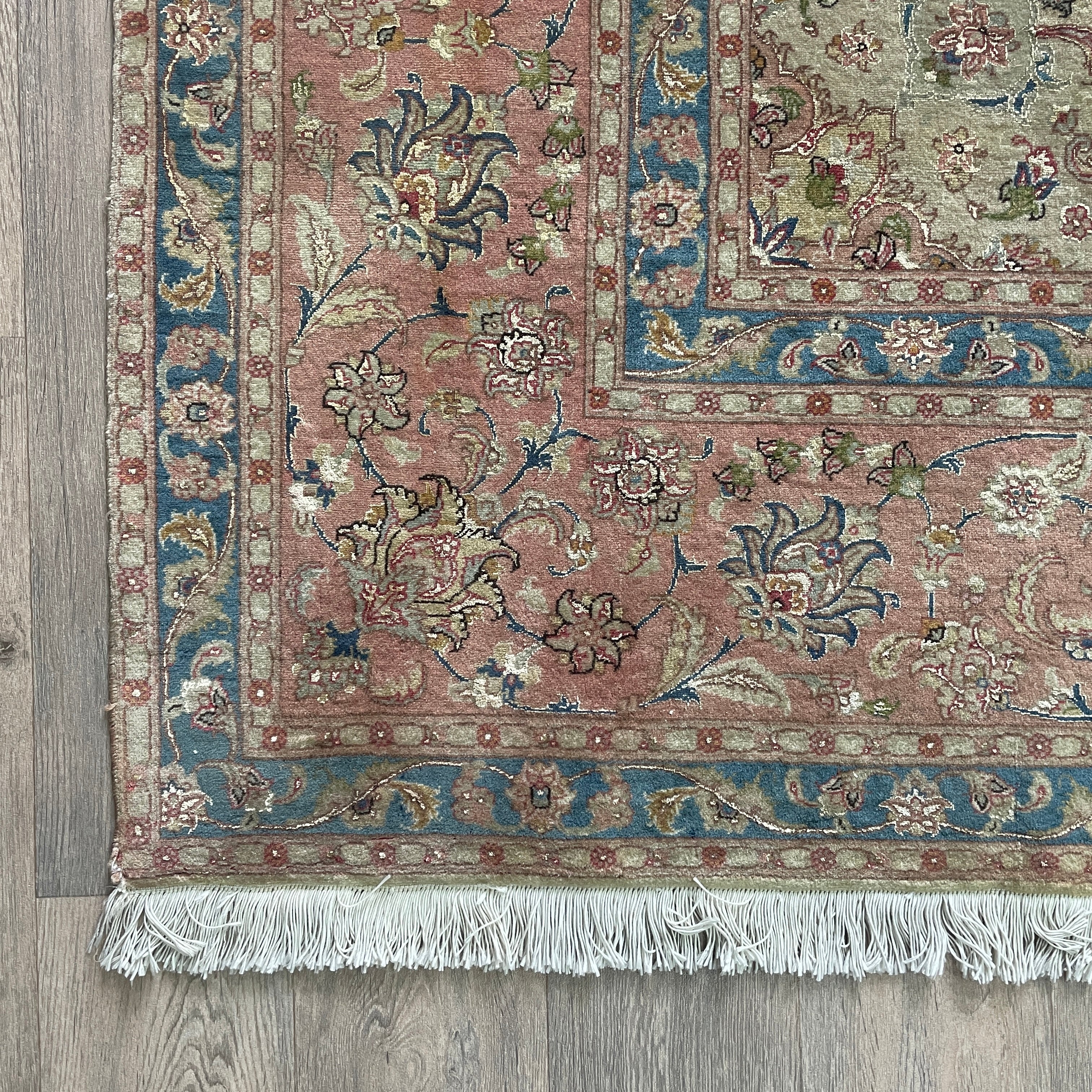 Old Persian Tabriz Rug c. 1960 (Silk)
