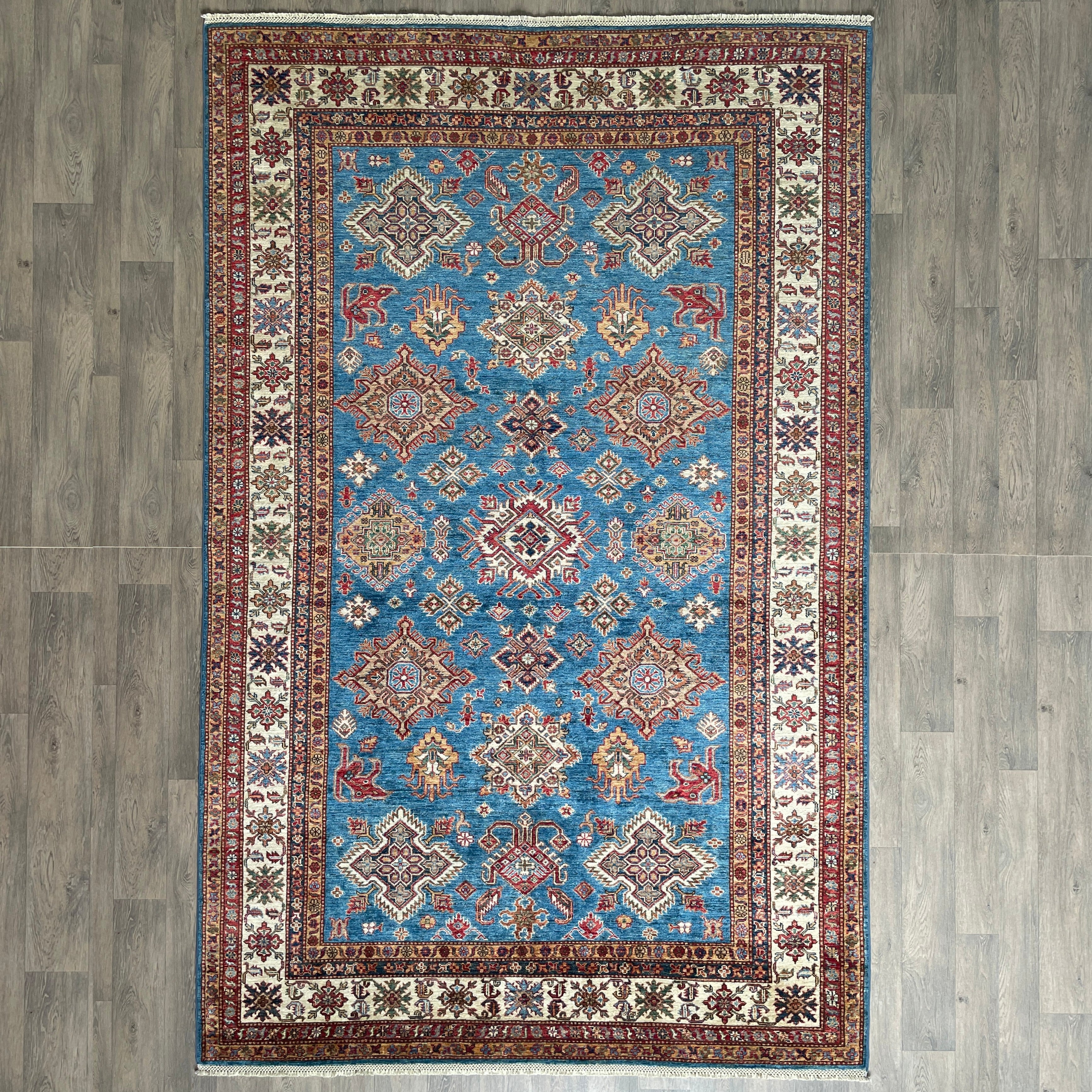 Afghan Super Kazak Rug