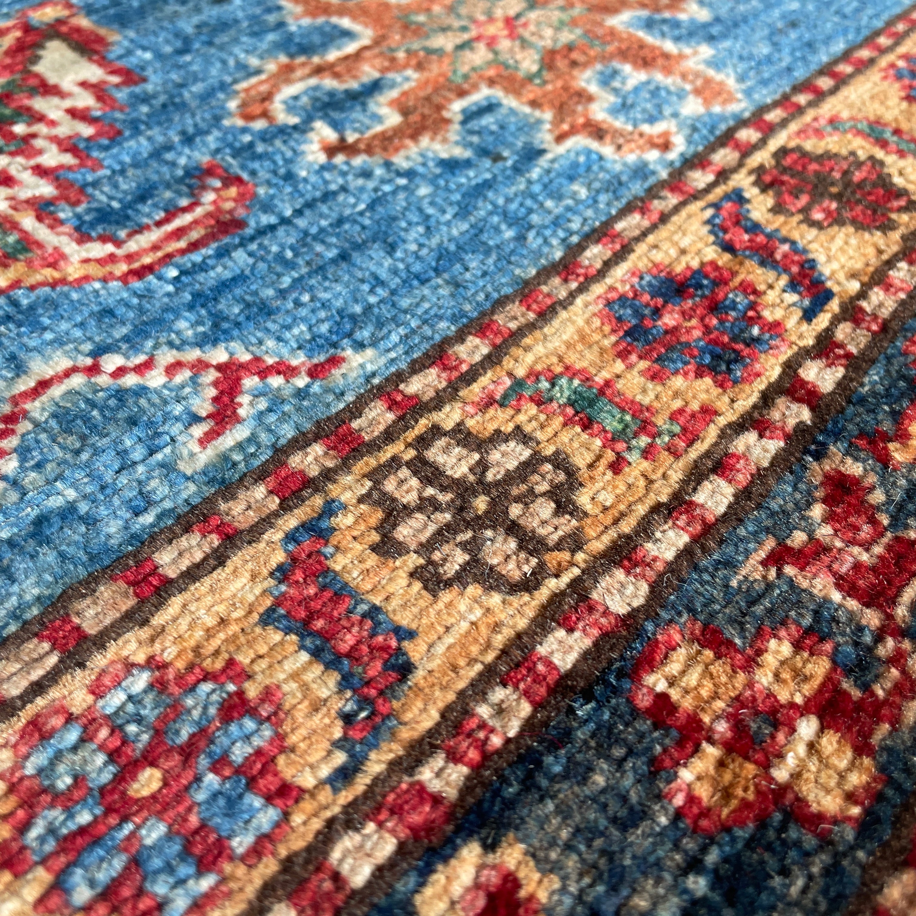Afghan Super Kazak Rug