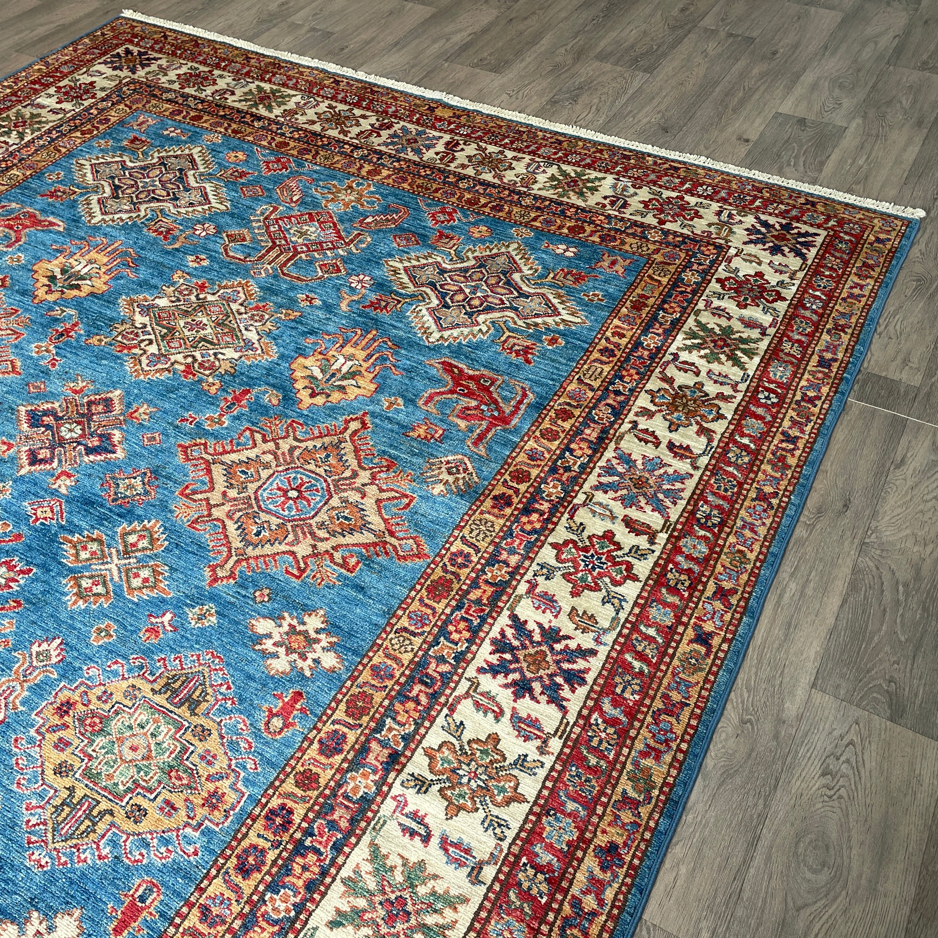 Afghan Super Kazak Rug