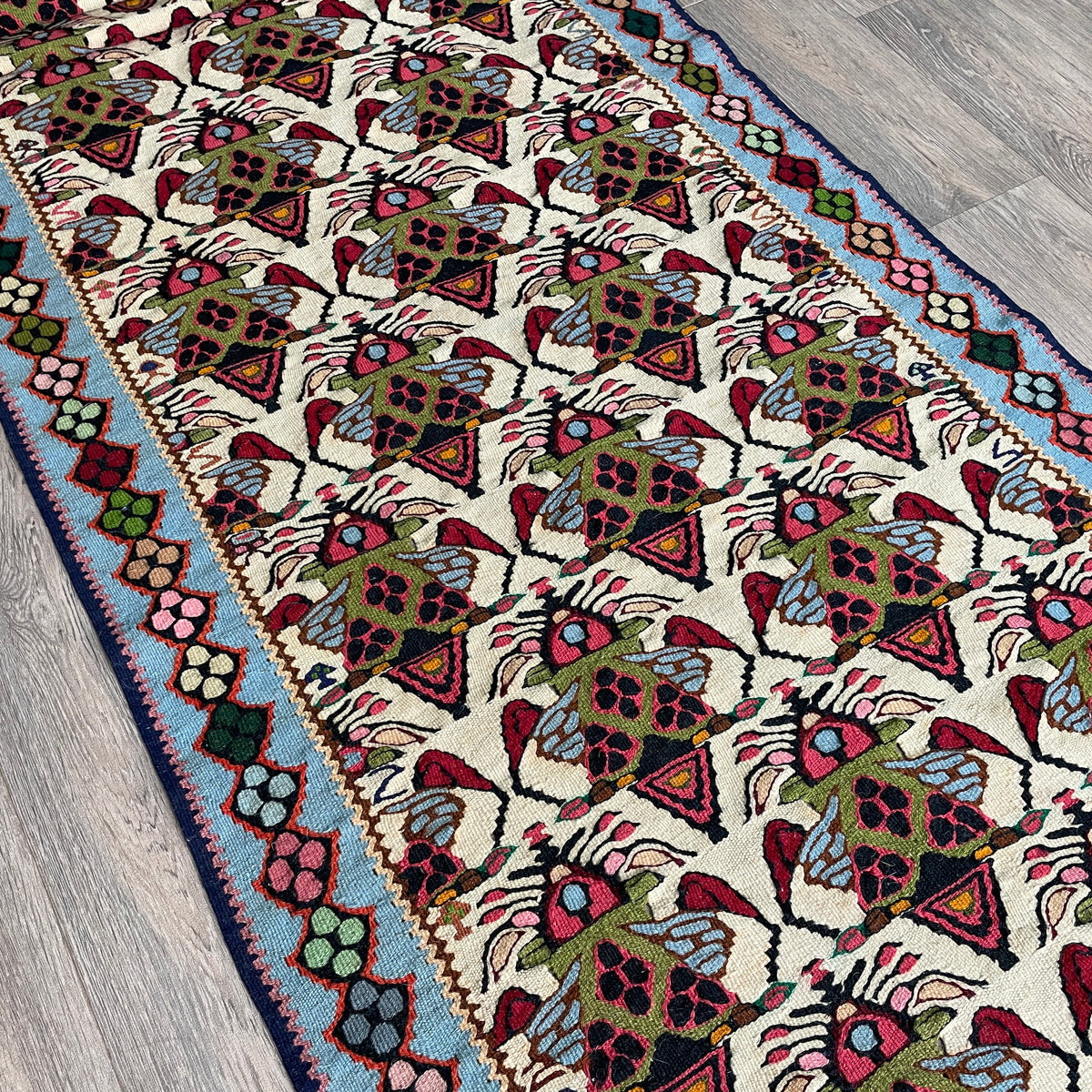 Persian Senneh Kilim Runner