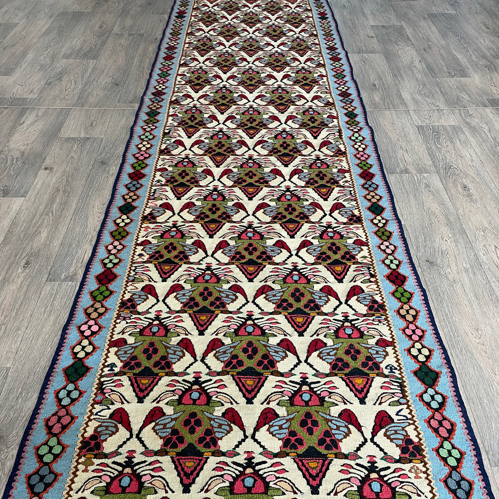 Persian Senneh Kilim Runner