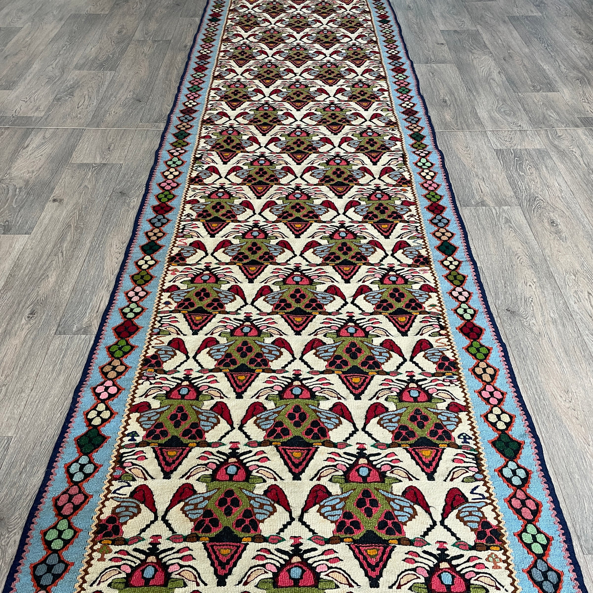 Persian Senneh Kilim Runner