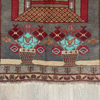 Old Afghan Herati Baluch Rug c. 1980