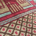 Old Afghan Herati Baluch Rug c. 1980