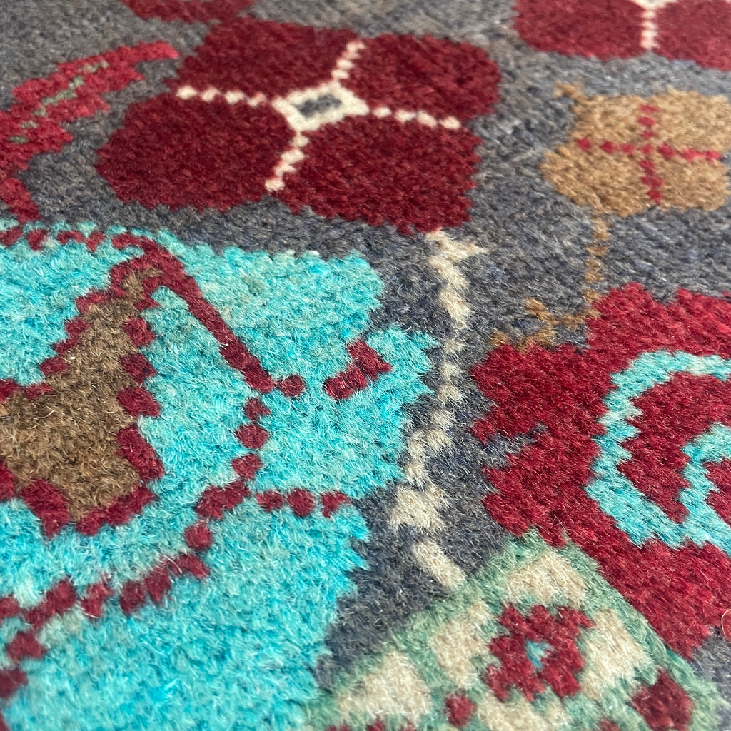 Old Afghan Herati Baluch Rug c. 1980