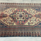 Old Afghan Herati Baluch Rug c. 1980