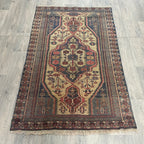 Old Afghan Herati Baluch Rug c. 1980