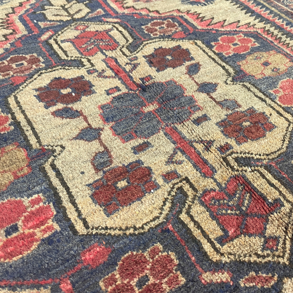 Old Afghan Herati Baluch Rug c. 1980
