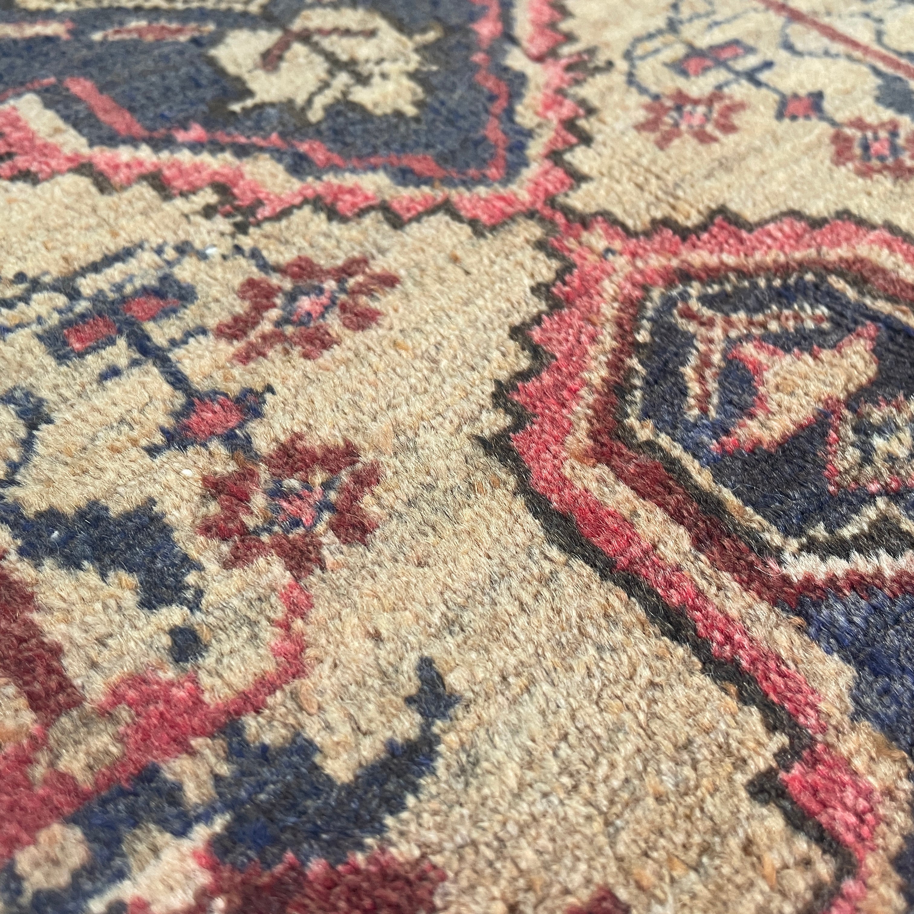 Old Afghan Herati Baluch Rug c. 1980