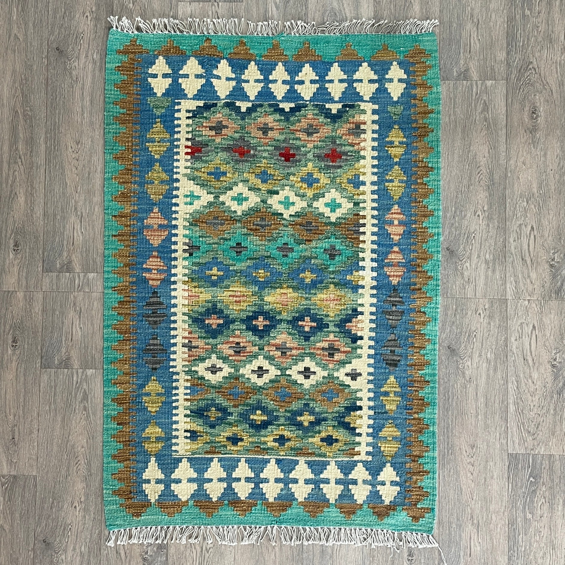 131 x 85 cm | Afghan Kilim Rug