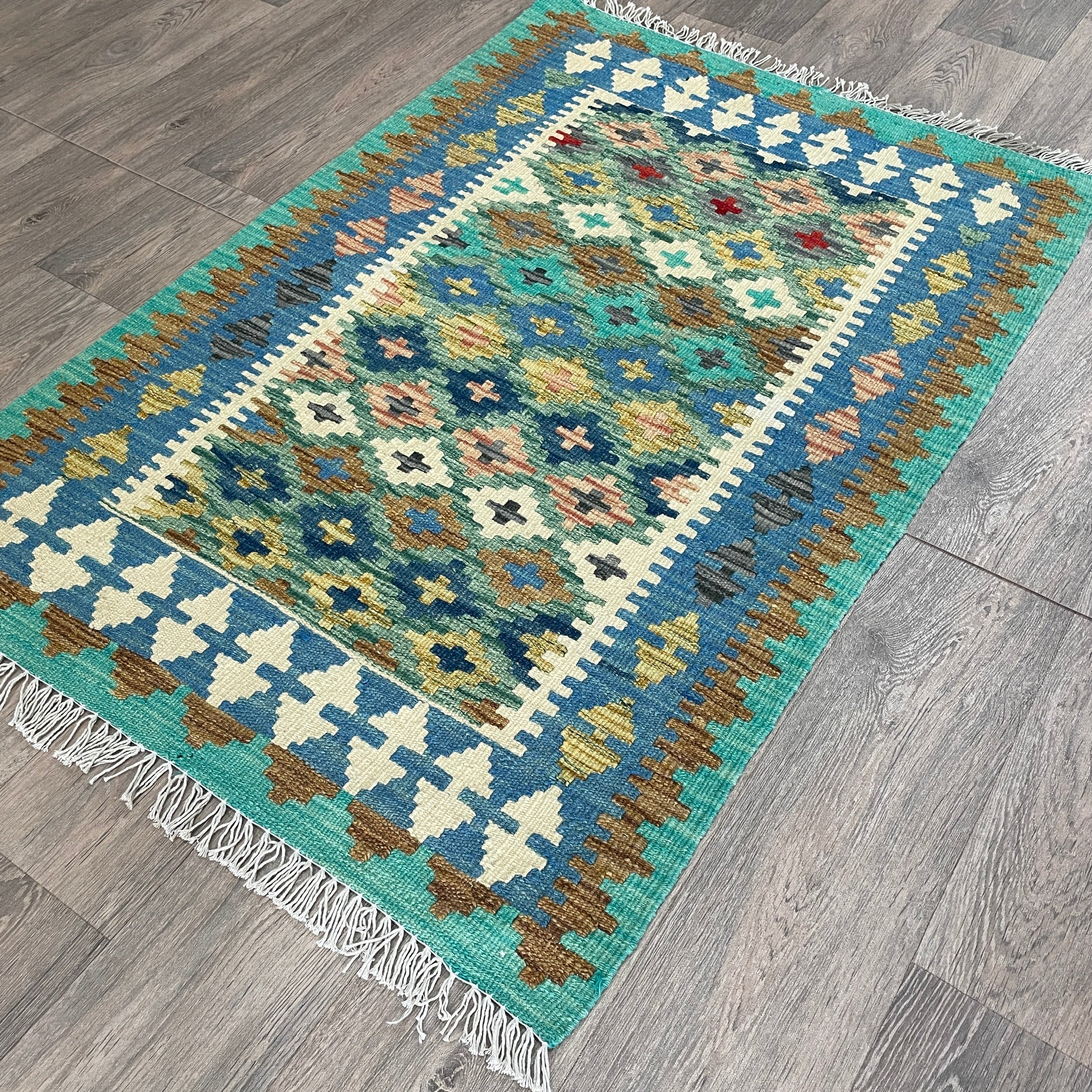131 x 85 cm | Afghan Kilim Rug