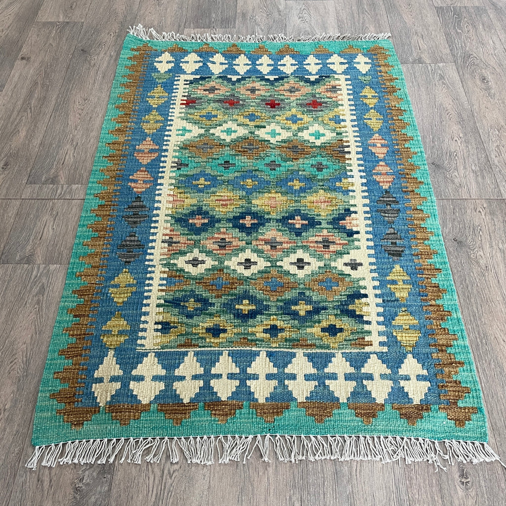 131 x 85 cm | Afghan Kilim Rug